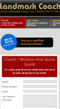 Mobile Screenshot of landmarkhire.com